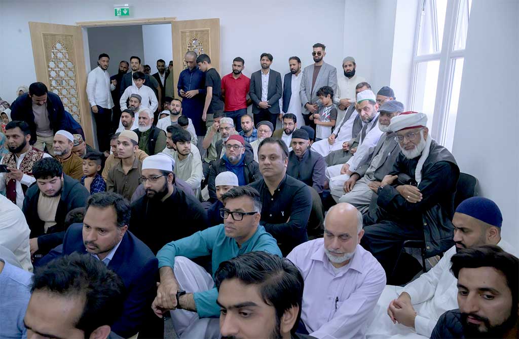 Shaykh ul Islam inaugurates expanded facilities for the community in Manchester