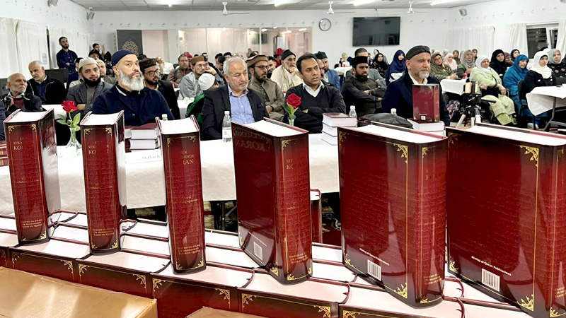 The ceremony of translation of Irfan Al-Qur'an into Danish language took place