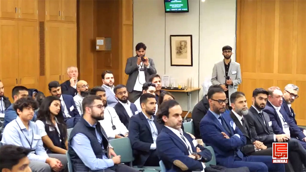 dr hussain qadri addresses at westminster