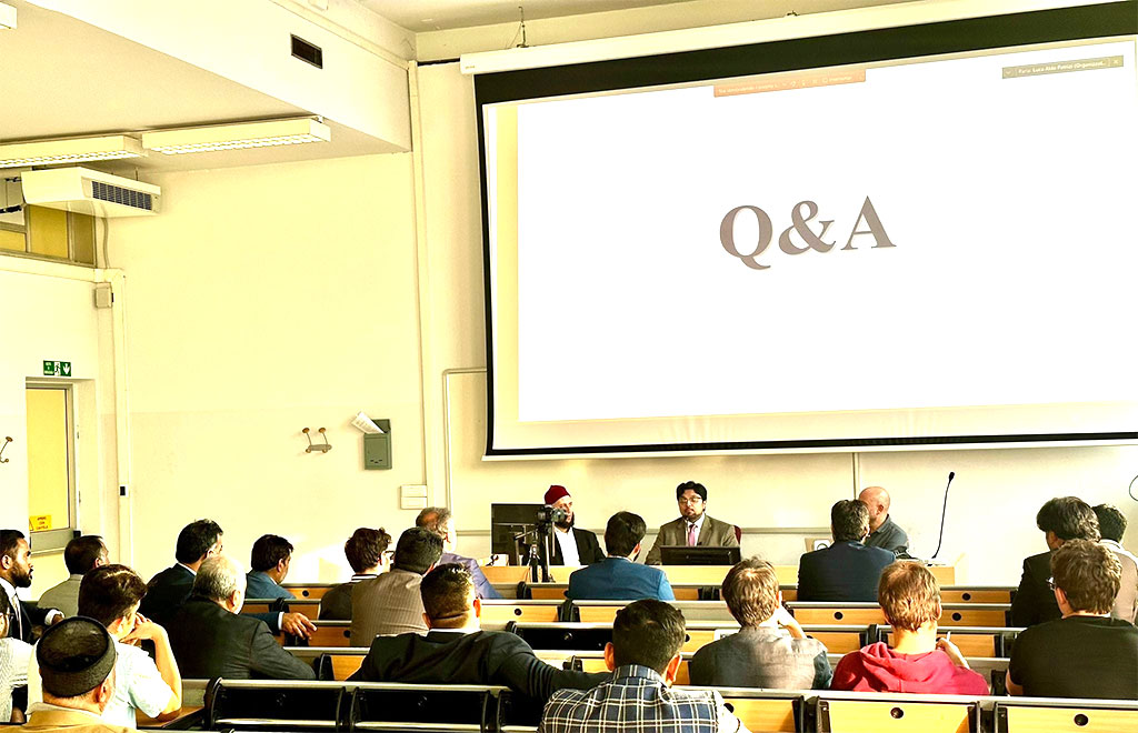 Dr. Hussain Qadri speech at University of Torino