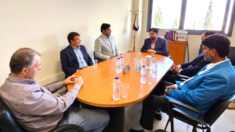 dr hussain qadri met with SG of greece