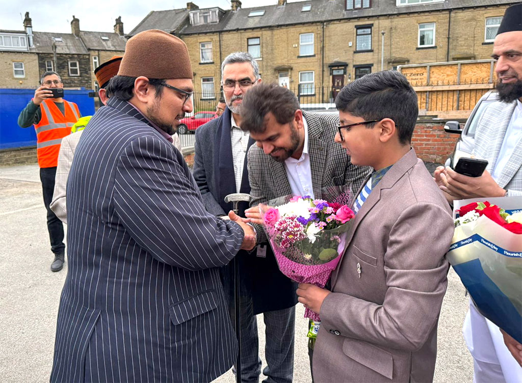 dr hussain qadri visit madina tul zahra