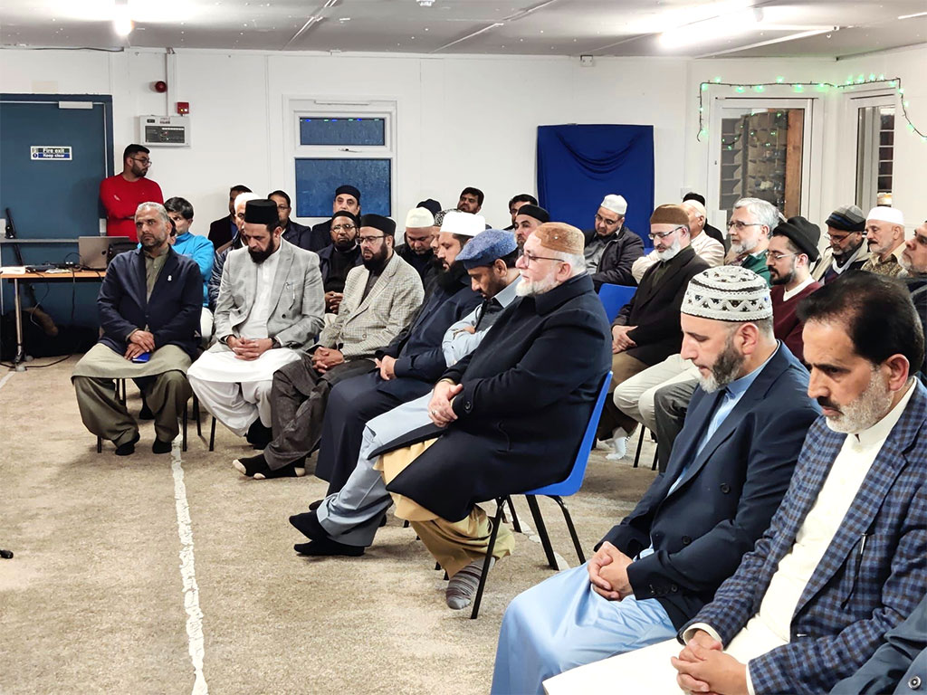 dr hussain qadri visit madina tul zahra