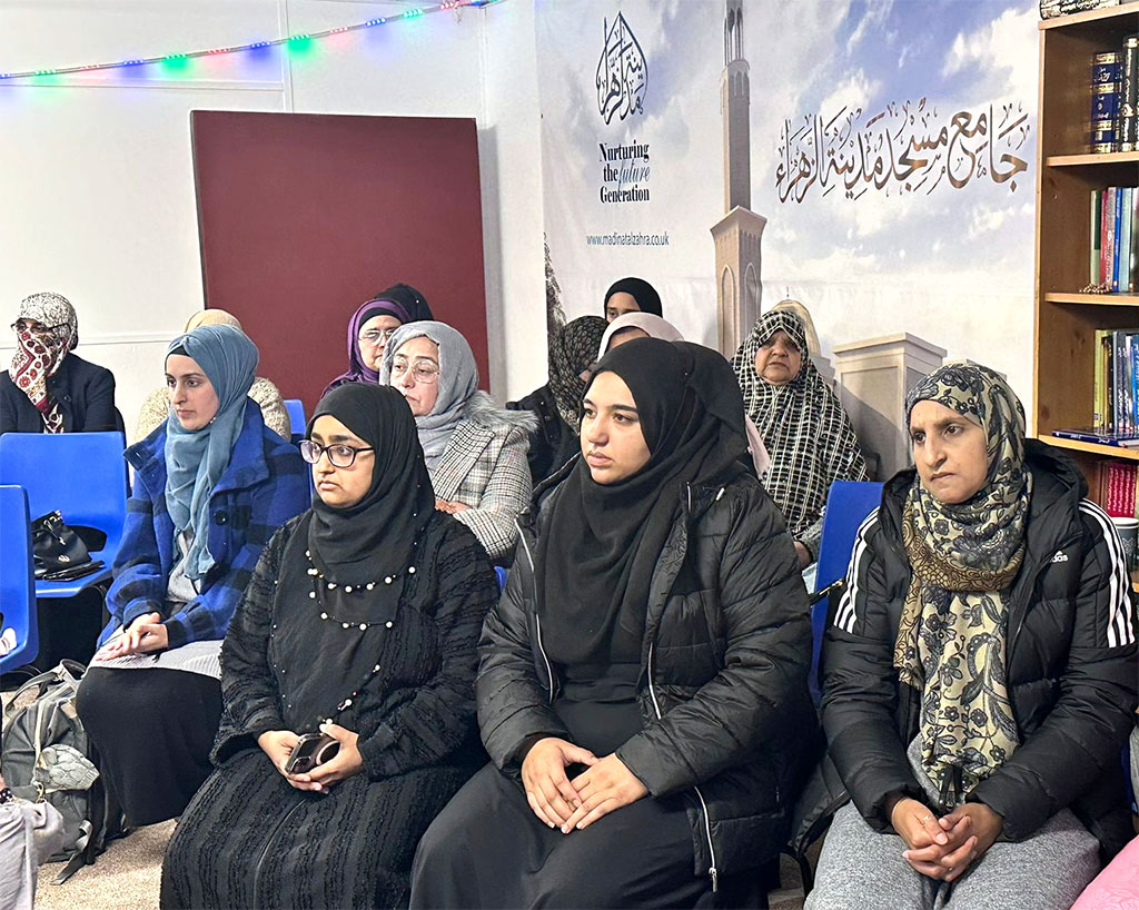 dr hussain qadri visit madina tul zahra