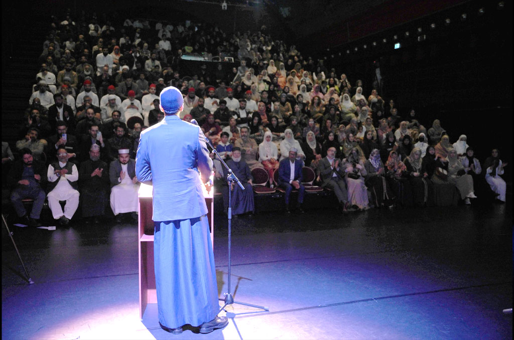 shaykh hammad mustafa adressing at mercy conference