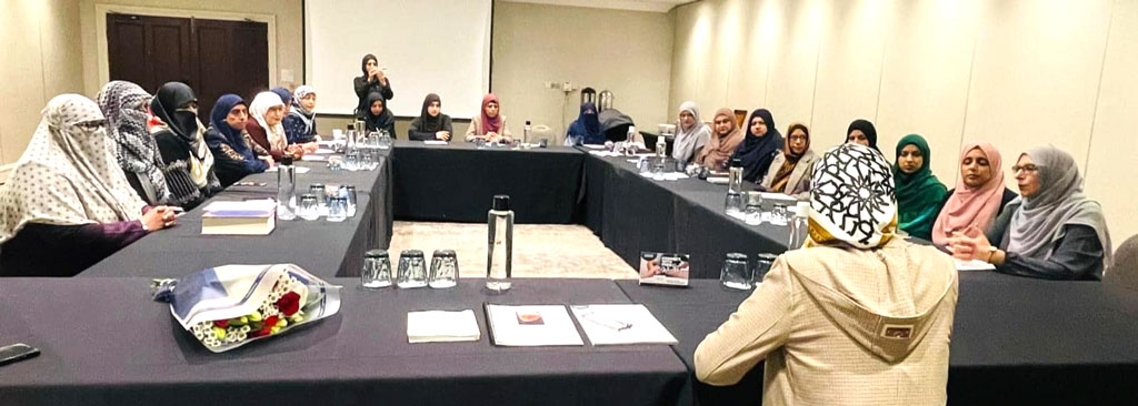 dr ghazala qadri meets MWL UK executive