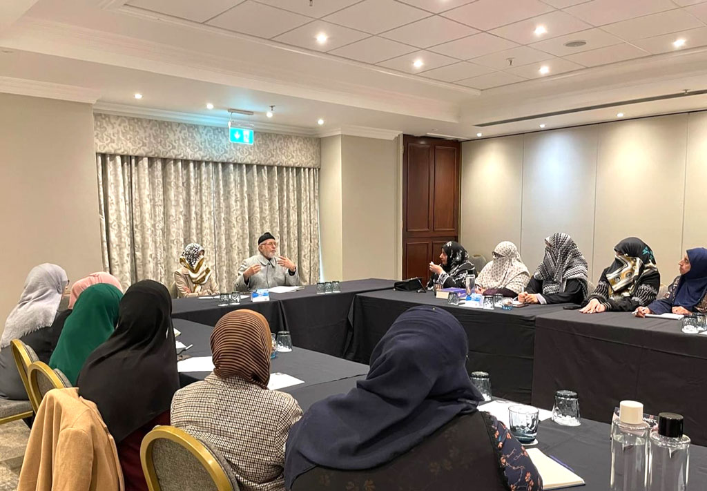 dr ghazala qadri meets MWL UK executive