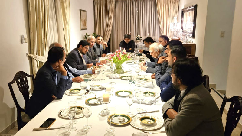 dr hussain qadri dinner austria