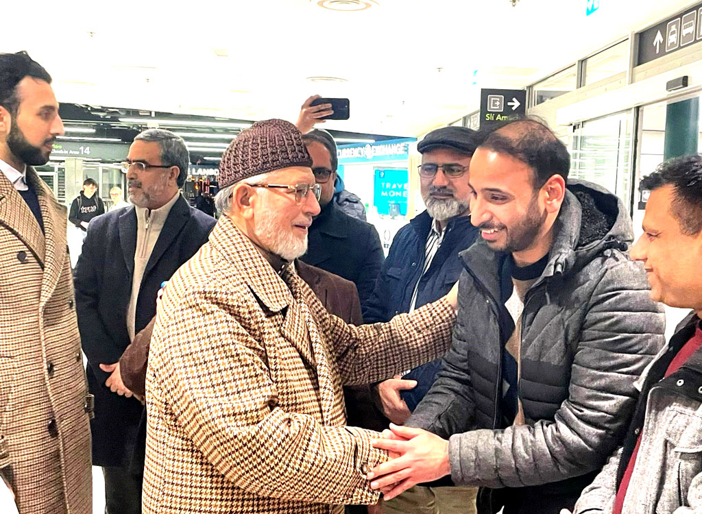 shaykh ul islam arrived at irland