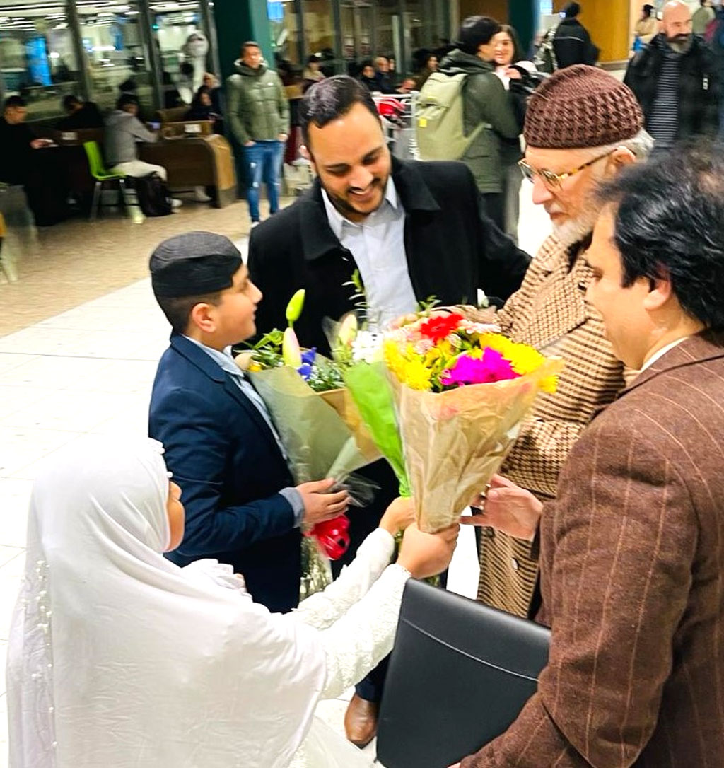 shaykh ul islam arrived at irland