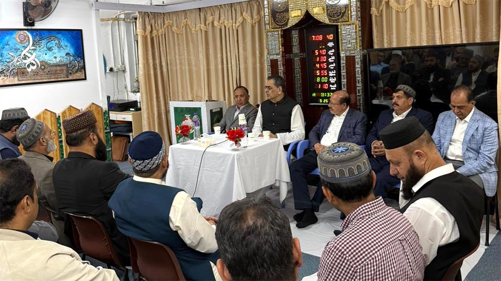 Aneeq Ahmed Host of Payam-e-Subh Visits Minhaj-ul-Quran Islamic Centre Khwai Chung