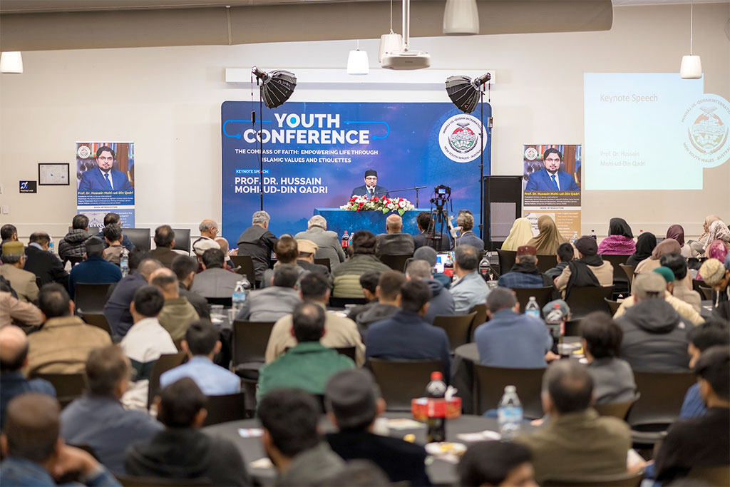 Australia: Prof. Dr Hussain Mohi-ud-Din Qadri delivered a profound keynote lecture at Youth Conference 2025 in Sydney