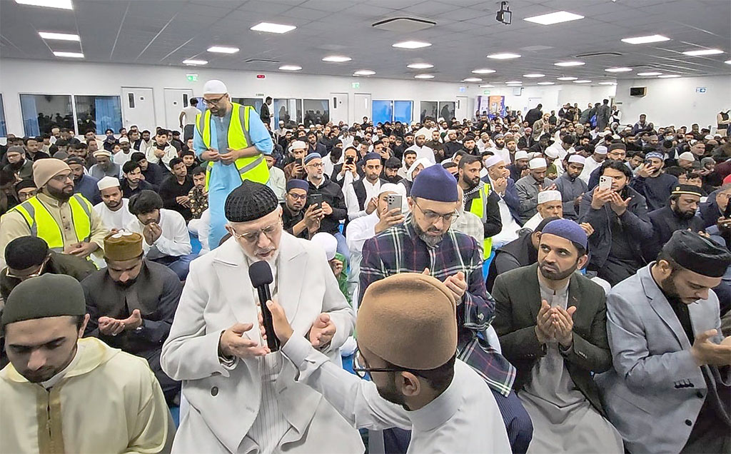 UK: Shaykh-ul-Islam Dr Muhammad Tahir-ul-Qadri Offers Eid Prayer at MQI London