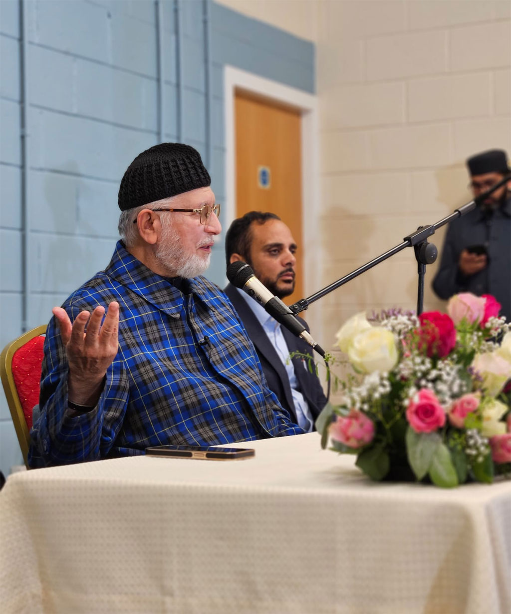 Shaykh-ul-Islam delivers nasiha to MQI members in Dundee on Faith, Childhood Development and Community Protection