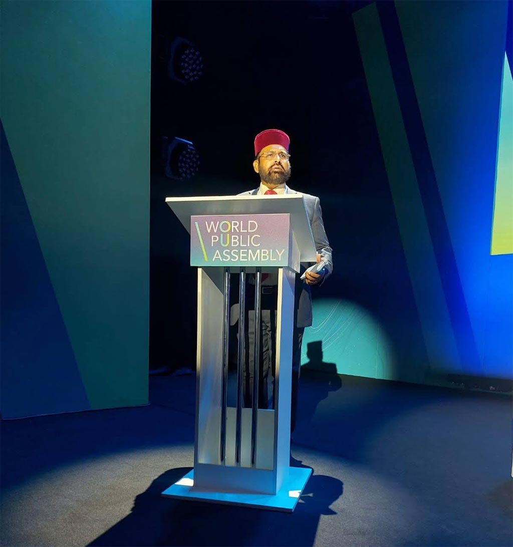 Sohail Ahmad Raza Represents Minhaj-ul-Quran at World People’s Assembly in Moscow