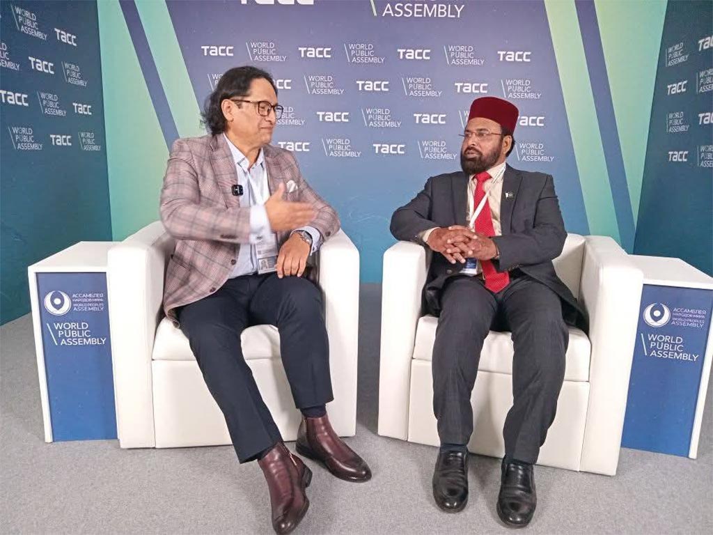 Sohail Ahmad Raza Represents Minhaj-ul-Quran at World People’s Assembly in Moscow