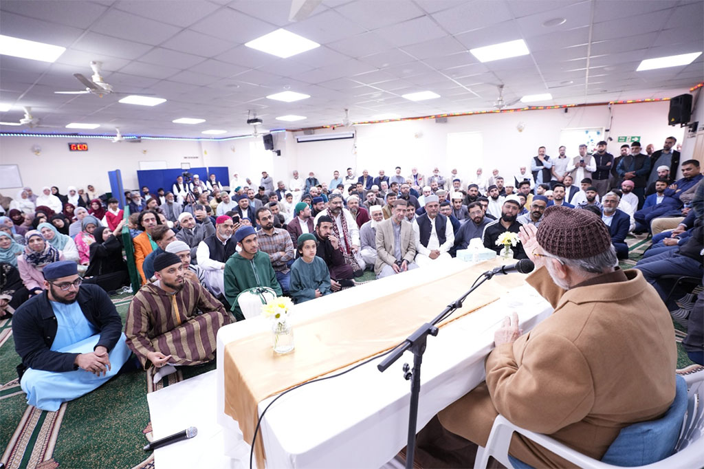 Visit of His Eminence Shaykh-ul-Islam to MQI Birmingham