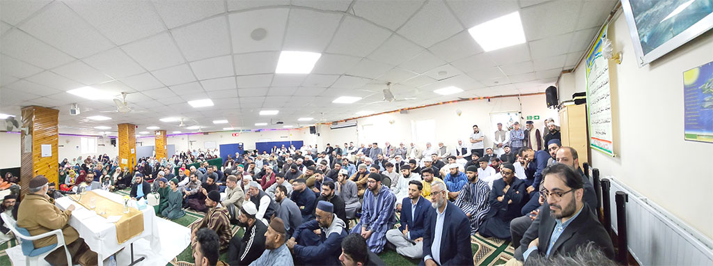 Visit of His Eminence Shaykh-ul-Islam to MQI Birmingham