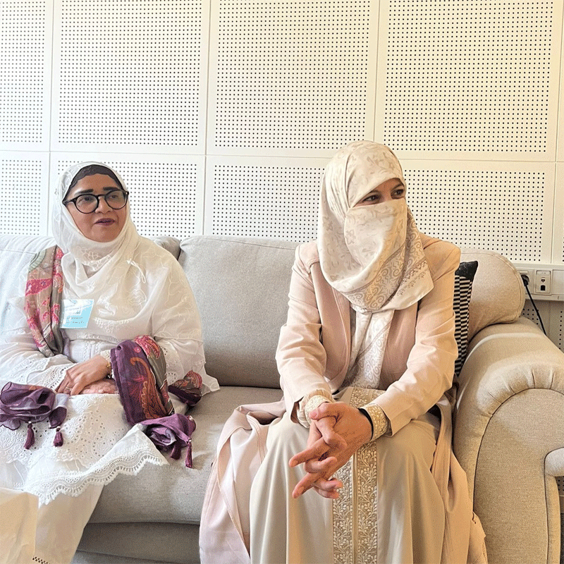 Dr Ghazala Qadri Meets MWL Oslo Norway