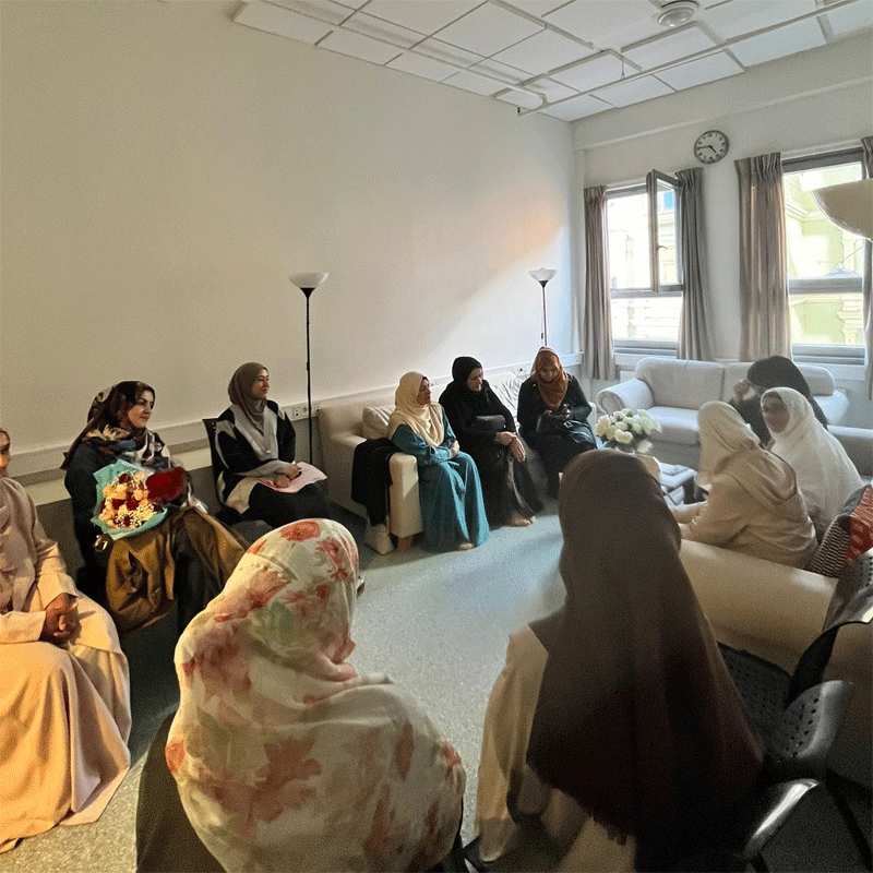 Dr Ghazala Qadri Meets MWL Oslo Norway