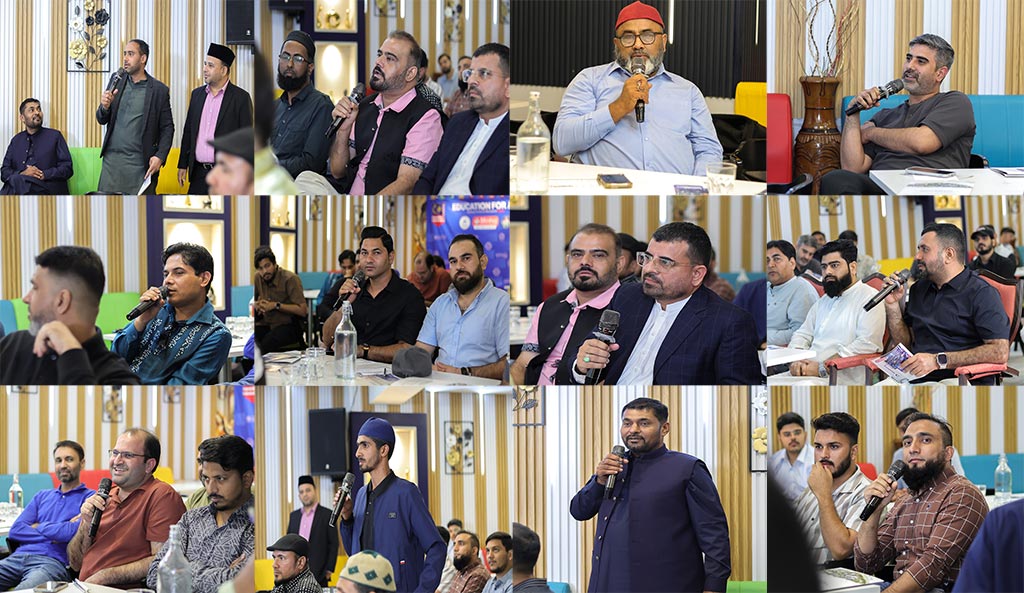 Prof. Dr. Hussain Mohi-ud-Din Qadri addressing Education for All seminar in Kuala Lumpur Malaysia