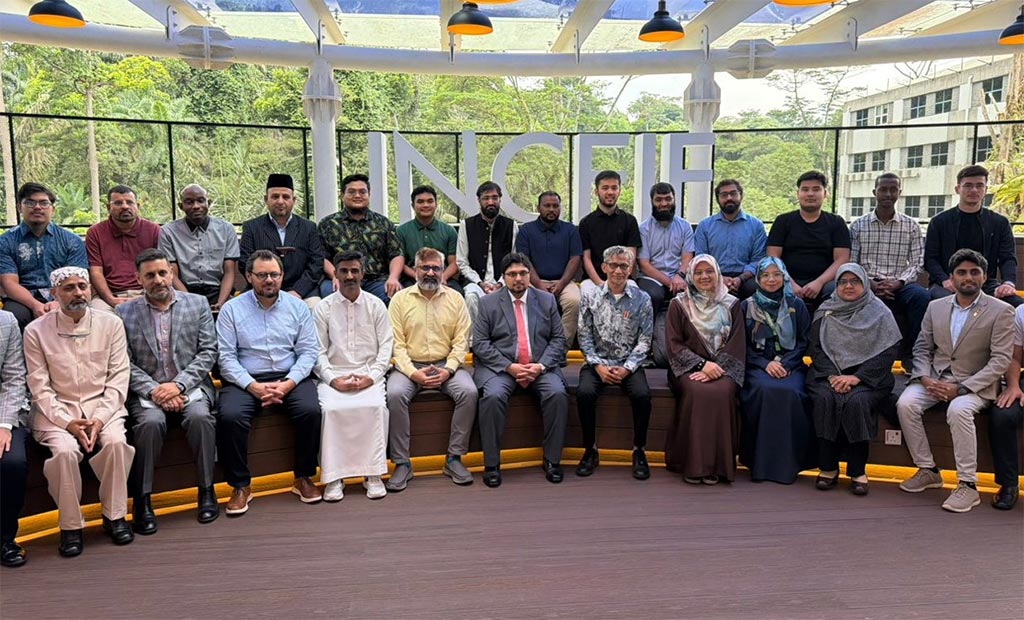 Prof Dr Hussain Mohi-ud-Din Qadri participating in interactive Q&A session at INCEIF University Kuala Lumpur after keynote lecture Fair Wage or Fair Soul