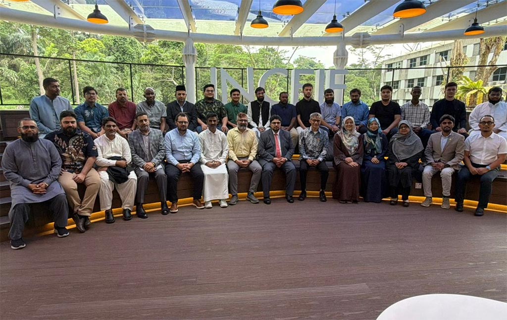 Prof Dr Hussain Mohi-ud-Din Qadri participating in interactive Q&A session at INCEIF University Kuala Lumpur after keynote lecture Fair Wage or Fair Soul