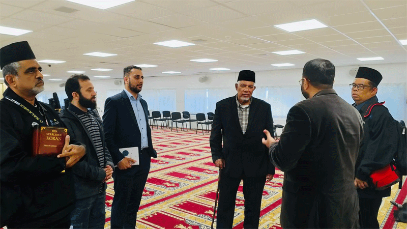 MQI Denmark Delegation Attends 1 Million Waqf Quran Initiative Launch