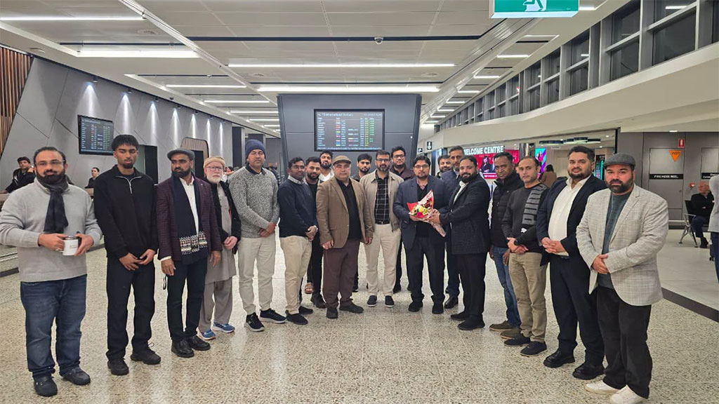 Prof Dr Hussain Qadri Arrival Melbourne Australia 2026