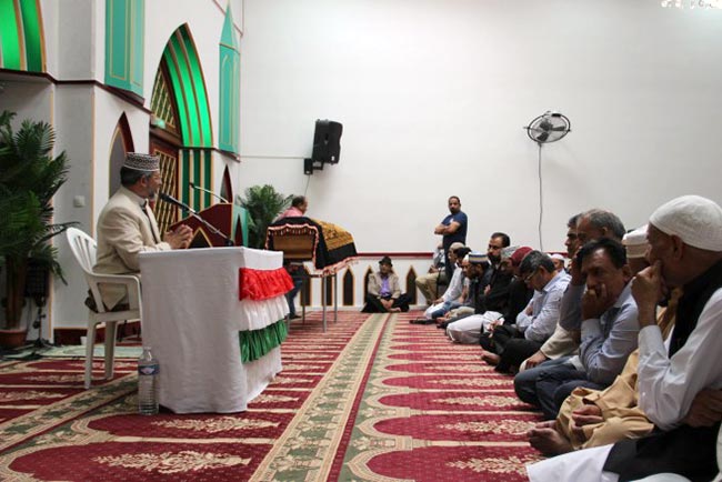 Sheikh Zahid Fayyaz aunt's funeral prayer