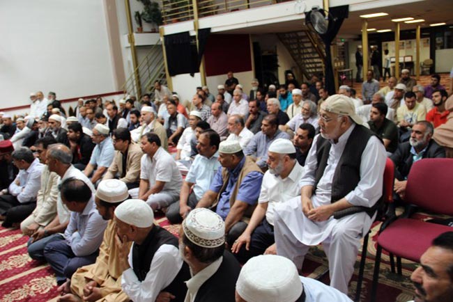 Sheikh Zahid Fayyaz aunt's funeral prayer