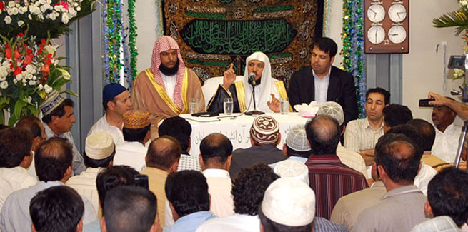 muhammad saleem khan, the patron of mqi japan, presided over