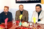 Reception held in the honour of Sheikh Zahid Fayyaz