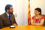 Dr Raheeq Abbasi meets DG (Religious Affairs) of Spain