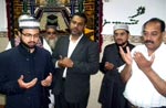 صاحبزادہ حسن محی الدین قادری کا منہاج اسلامک سنٹر بادالونا کا دورہ 