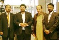 صاحبزادہ حسین محی الدین قادری کی جاپان سے کوریا کے تنظیمی دورہ کے لئے روانگی