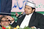 صاحبزادہ حسین محی الدین قادری کا سووان سٹی میں نماز جمعہ کے اجتماع سے خطاب