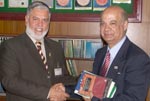 برٹش پاکستان فاؤنڈیشن UK  کے وفد کی مرکزی سیکرٹریٹ آمد