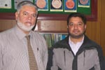 حبیب الرحمن ملک (کینیڈا) کا دورہ مرکزی سیکرٹریٹ