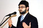Dr Hassan Mohi-ud-Din Qadri speaks at an Interfaith Moot