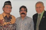 منہاج کوآرڈینیشن بیورو یورپ کے سرپرست شکیل چغتائی کی انڈونیشی مسجد الفلاح کی مجلس عاملہ سے ملاقات 