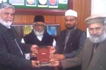 منہاج القرآن انٹرنیشنل بنگلہ دیش کے سر پرست صوفی میزان الرحمن کا دورہ مرکزی سیکرٹریٹ