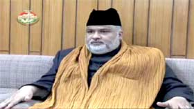سجادہ نشین اجمیر شریف سید سرور چشتی کی ناظم اعلیٰ تحریک منہاج القرآن سے ملاقات