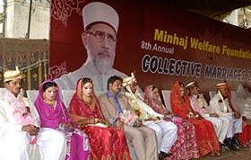 Mass marriage ceremony of 24 couples held under MWF