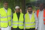منہاج ویلفیئر فاؤنڈیشن یورپ کے ڈائریکٹر کا منہاج خیمہ بستی (کارپی، اٹلی) کا دورہ