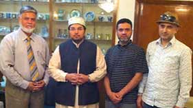 منہاج ایشیئن کونسل کے صدر اور جنرل سیکرٹری کا دورہ مرکزی سیکرٹریٹ