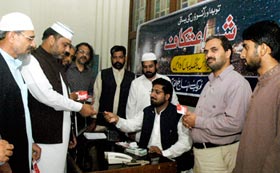 تحریک منہاج القرآن کے شہر اعتکاف 2012 کی رجسٹریشن کا آغاز ہو گیا