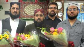 مرکز لاہور سے تشریف لانے والے حفاظ کرام کا منہاج القرآن (جاپان) کے مرکز پہنچنے پر شاندار استقبال
