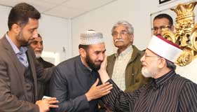 شیخ الاسلام ڈاکٹر محمد طاہر القادری کا منہاج القرآن انٹرنیشنل (ڈنمارک) کے نئے مرکز کا دورہ