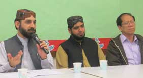 حافظ محمد نسیم نقشبندی کا اسلامک قاسم ٹیوٹ میموریل کالج (ہانگ کانگ) کے طلبہ کو لیکچر
